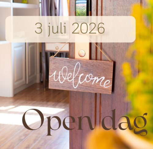 3 juli 2026 - open ochtend WELKOM!