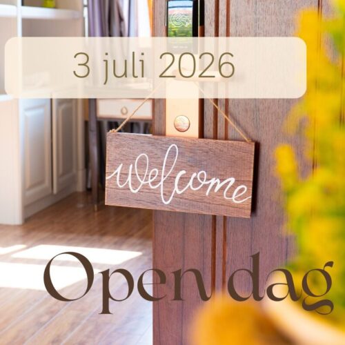 3 juli 2026 - open ochtend WELKOM!