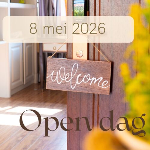 8 mei 2026 - open ochtend WELKOM!